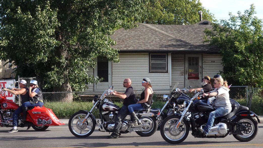 כנס אופנוענים בדרום דקוטה (צילום: Scott Olson, Getty Images)