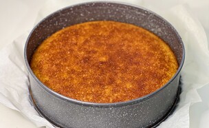 עוגת סולת תפוזים (צילום: יעל קצב, אוכל טוב, mako)