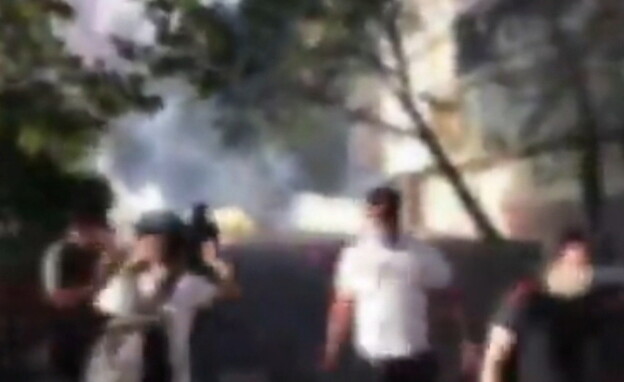 מחריפות מהומות החיג'אב באיראן (צילום: N12)
