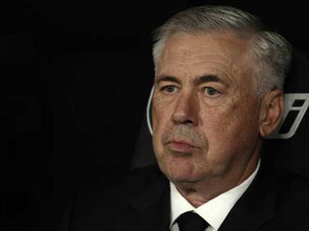 הקבוצה שלו לא נראתה מספיק טוב. אנצ'לוטי (GETTY)