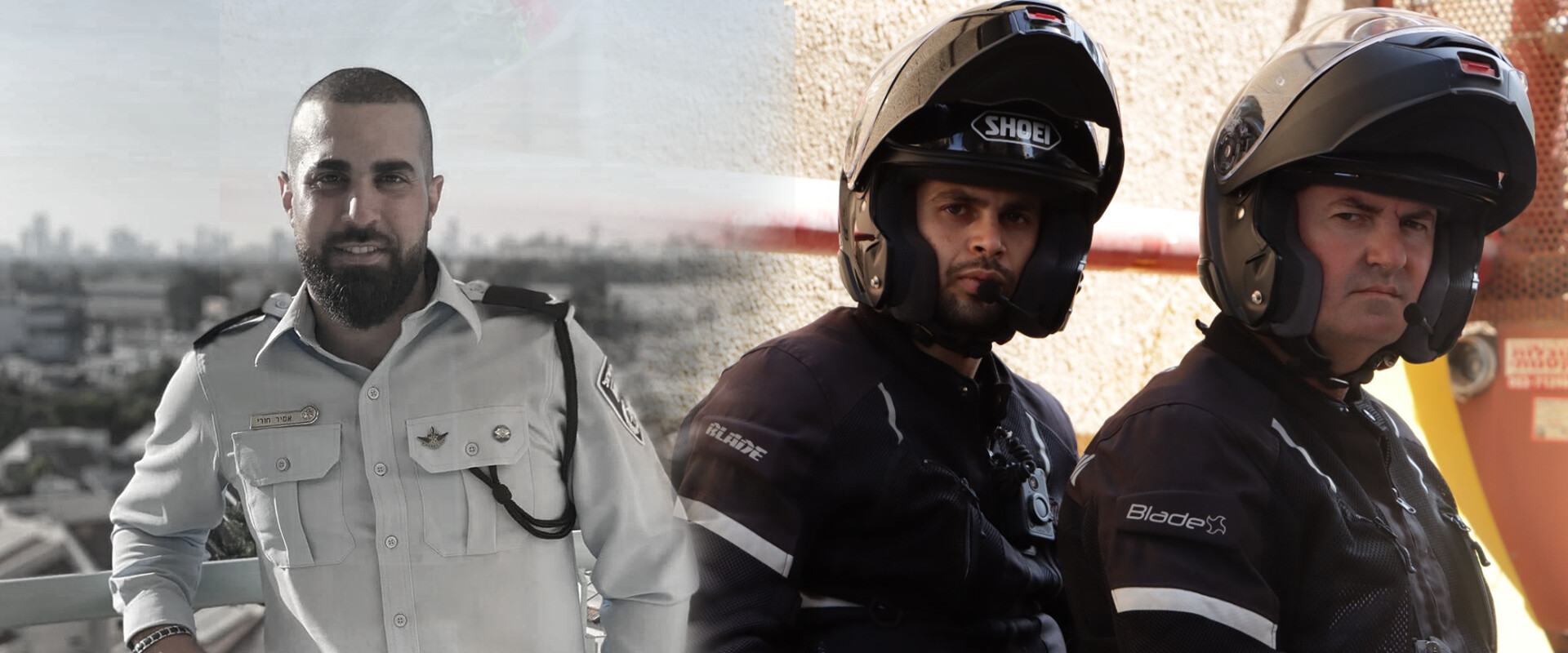 יחידת האופנוענים של אמיר חורי (צילום: דוברות המשטרה)