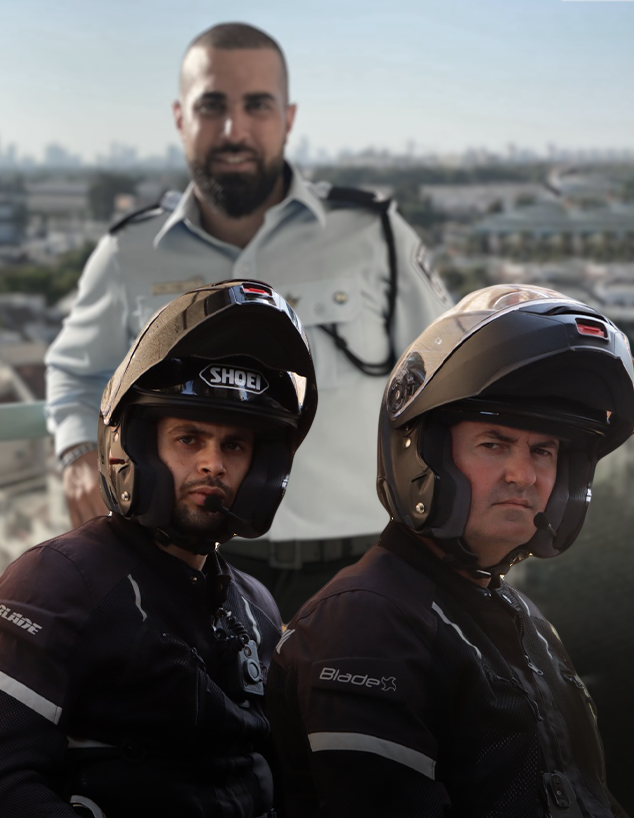 יחידת האופנוענים של אמיר חורי (צילום: דוברות המשטרה)