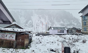 סופת שלגים בנפאל (צילום: באדיבות המצלם
)