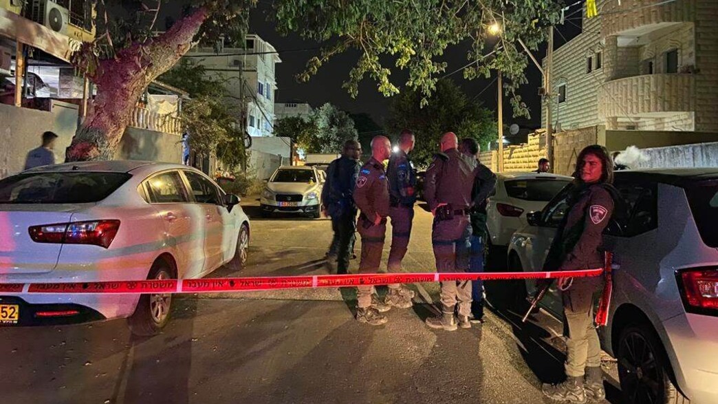 זירת הרצח בלוד