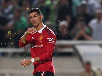 רונאלדו כבש העונה רק בפנדל (Ash Donelon/Manchester United via Gett (צילום: ספורט 5)