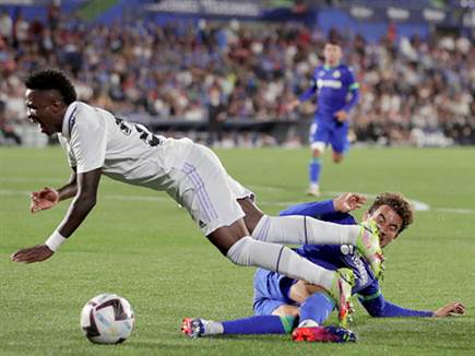 ויניסיוס. היה הכי מסוכן בהתקפה של ריאל (Photo by David S. Bustamante/Soccrates/Getty Images)