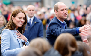 הנסיך וויליאם והנסיכה קייט מבקרים בצפון אירלנד (צילום: Photo by Max Mumby/Indigo/Getty Images)