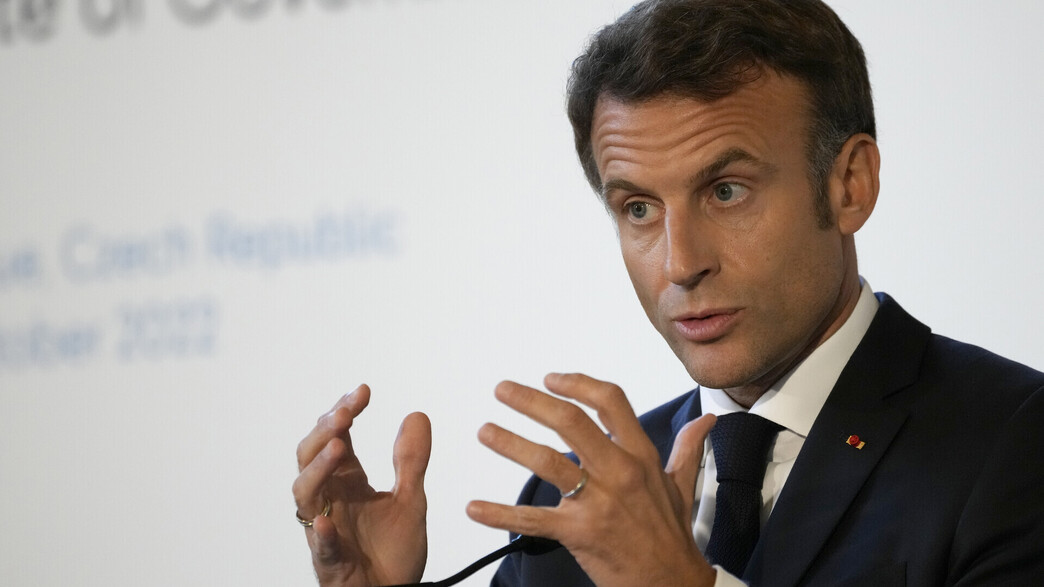 עמנואל מקרון, נשיא צרפת בועידה בפראג