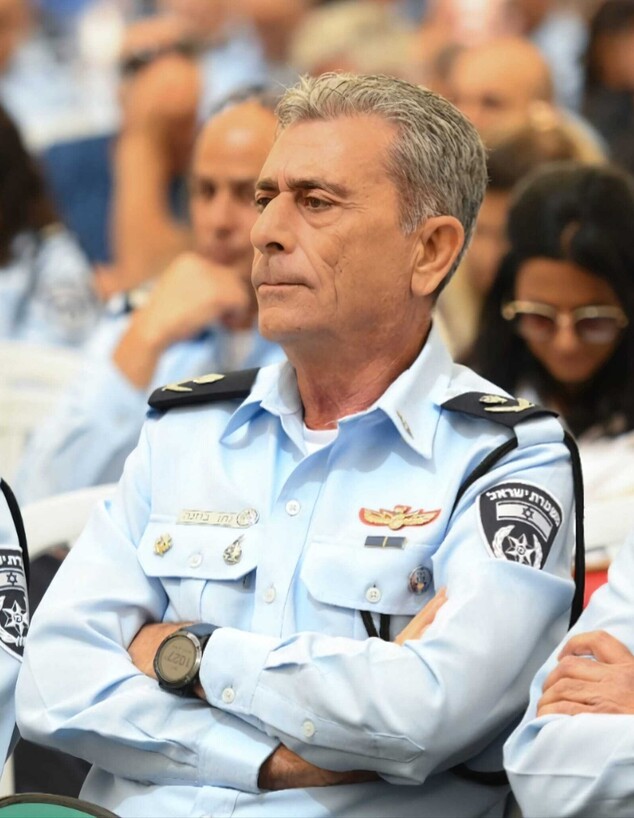 נתן בוזנה ראש אגף סיף החדש במשטרה  (צילום: דוברות המשטרה)