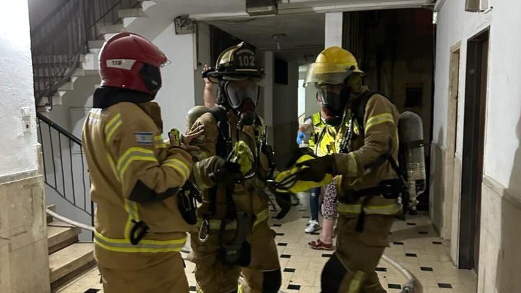 שרפה בבת ים 