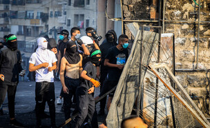 מהומות במזרח ירושלים (צילום: גמאל עוואד, פלאש 90)