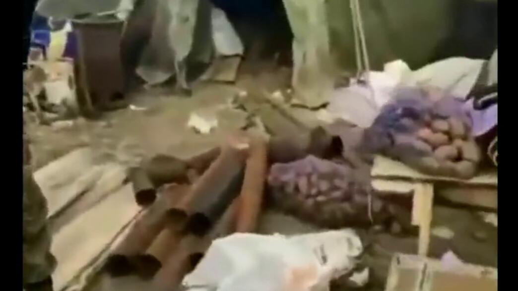 חייל רוסי מתעד את המצב הירוד של בסיס מגוייסים ברוס