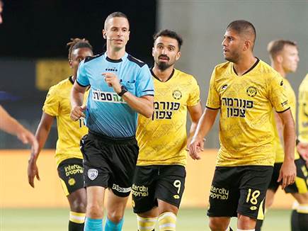 שני צהובים נשלפו לנתניה כבר בדקות הפתיחה (אלן שיבר)