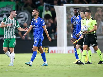 ולהפסקה הקבוצות ירדו ב-0:0 (צילום: מאור אלקסלסי)