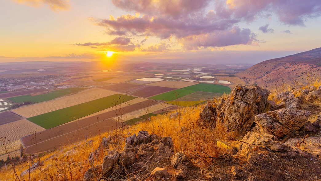 זריחה בעמק יזרעאל