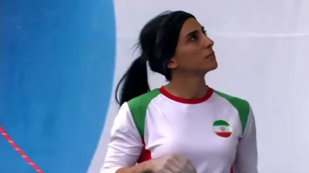 אלנז רקאבי ספורטאית איראנית