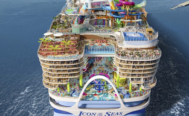 Icon of the Seas (הדמיה: רויאל קריביאן, יחסי ציבור)