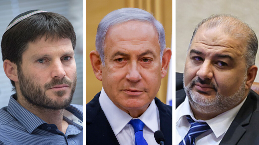 מנסור עבאס, ביבי נתניהו, בצלאל סמוטריץ'