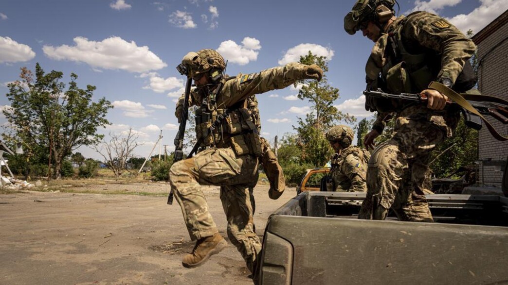 כוחות אוקראיניים בניקולאייב, סמוך לחרסון, אוקראינה