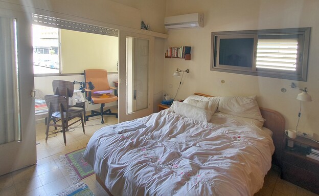 דירה בתל אביב, עיצוב סורנה כפיר, לפני שיפוץ - 1 (צילום: סורנה כפיר )