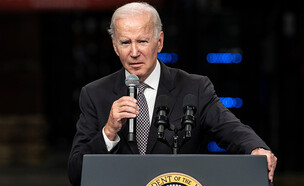 נשיא ארצות הברית ג'ו ביידן (צילום: Lev Radin/Pacific Press/LightRocket via Getty Images)
