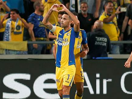 וערן זהבי סיפק את הבומבה המנצחת (צילום: אלן שיבר)