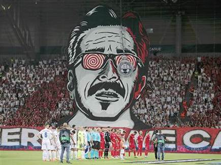 כרגע תפאורה שעוד רחוקה מיציעי סמי עופר. אוהדי ב"ש בטרנר (אלן שיבר)