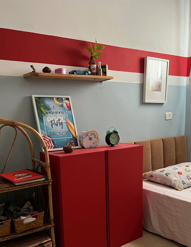 חדר ילדים אנושקה עיצוב פנים, ג (צילום: אנה שוראפי)