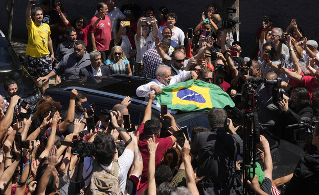 לולה דה סילבה, נשיא ברזיל הנבחר (צילום: ap)