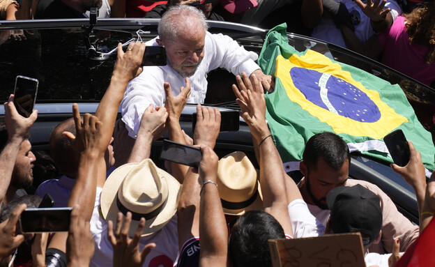 לולה דה סילבה, נשיא ברזיל הנבחר (צילום: ap)