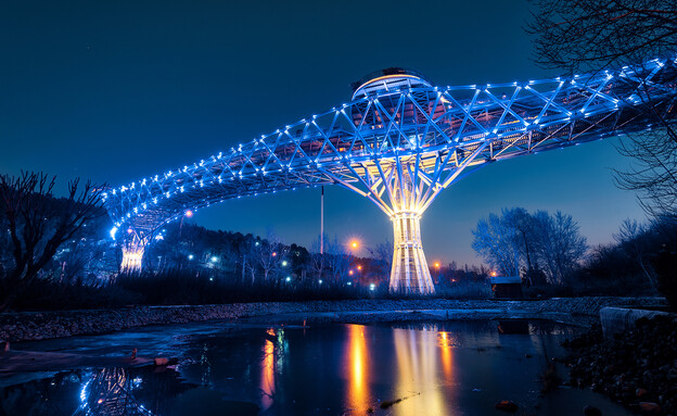 גשר טביאת (Tabiat) (צילום: Lukas Bischoff Photograph, shutterstock)