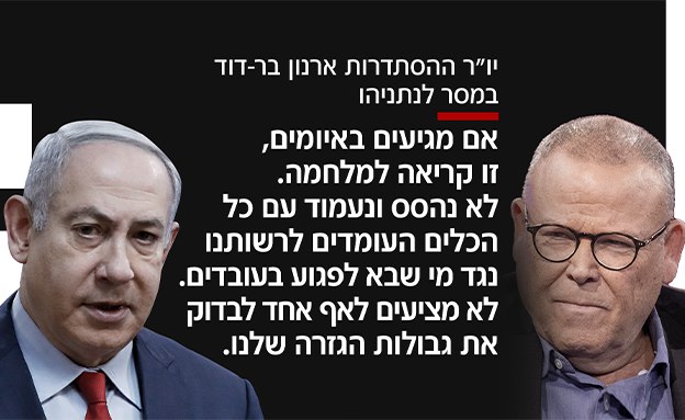 ארנון בן דוד במסר לנתניהו נגד מינוי סמוטריץ' לאוצר