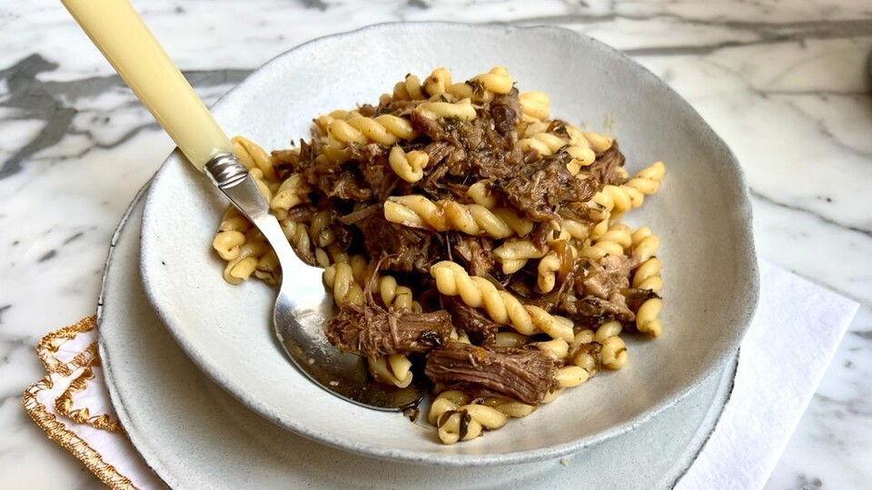 פסטה ראגו (צילום: רותם ליברזון, mako אוכל)