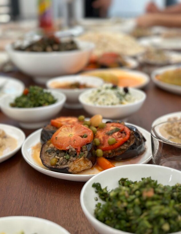 דלית אל-כרמל ארוחה דרוזית (צילום: מירב טלמור קשי)