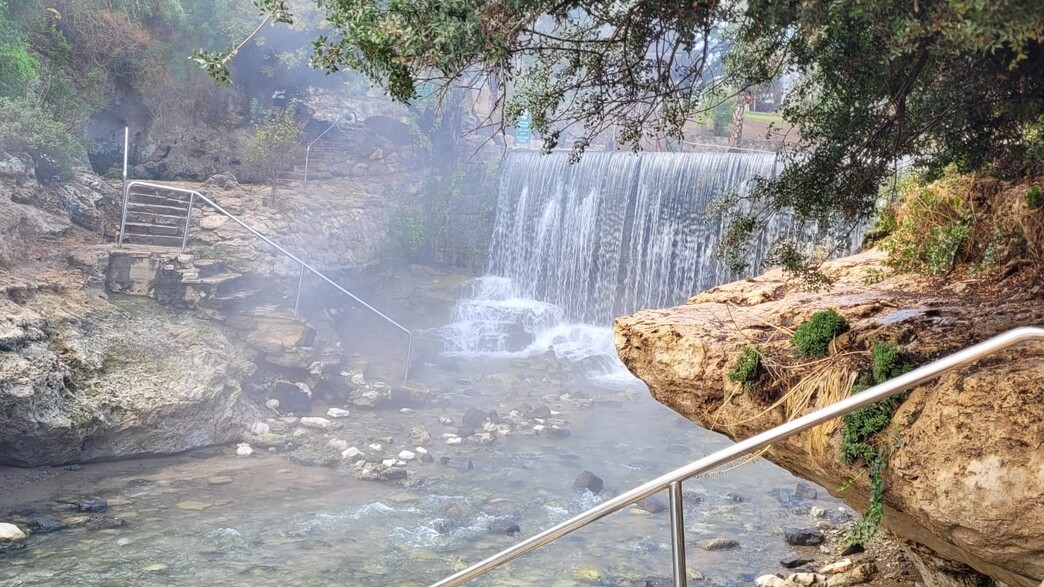 גן לאומי גן השלושה במראה חורפי