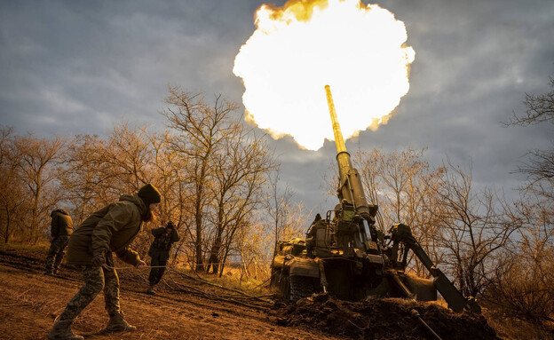 מלחמת רוסיה אוקראינה: צבא אוקראינה נלחם בחרסון (צילום: רויטרס)
