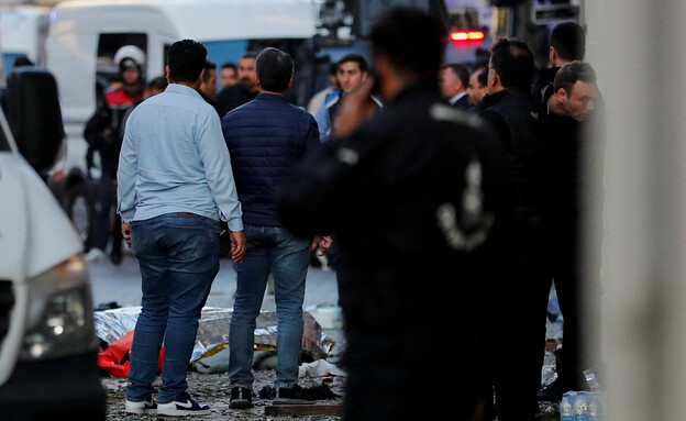 פיגוע באיסטנבול, טורקיה (צילום: רויטרס)
