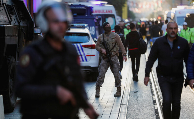 פיגוע באיסטנבול (צילום: רויטרס)