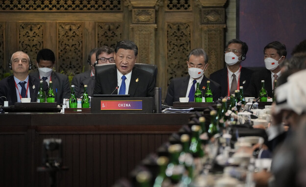 נשיא סין שי ג'ינפינג בפסגת ה-G20 (צילום: AP)