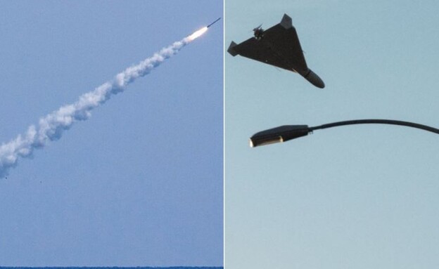 מחסור בטילים ומל''טים של רוסיה? (צילום: YASUYOSHI CHIBA/AFP/GettyImages | לפי סעיף 27א' לחוק זכויות יוצרים)