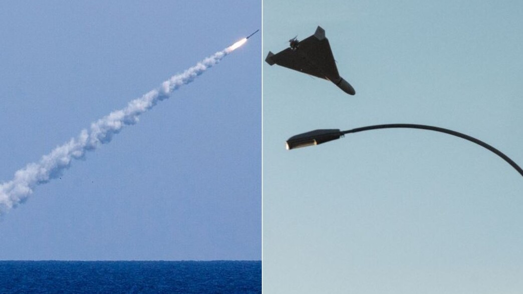 מחסור בטילים ומל''טים של רוסיה? (צילום: YASUYOSHI CHIBA/AFP/GettyImages | לפי סעיף 27א' לחוק זכויות יוצרים)