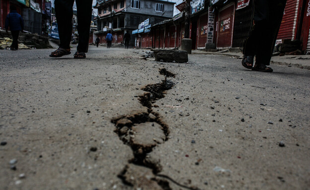 רעידת האדמה בנפאל ב-2015 (צילום: NurPhoto, GETTYIMAGES)