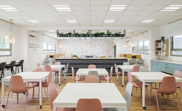 חדר מורים, עיצוב מיכל לוי וניצן פלד - 3 (צילום: טלי פורת ועוזי פורת)