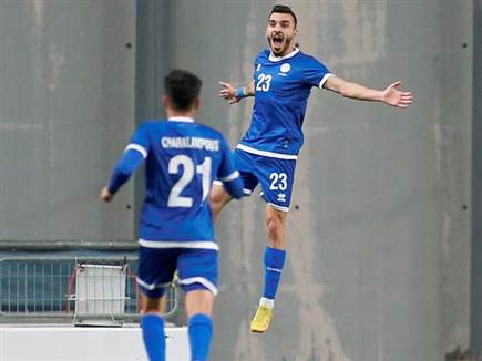 אבל כבר בפתיחה קפריסין חגגה (צילום: אלן שיבר)