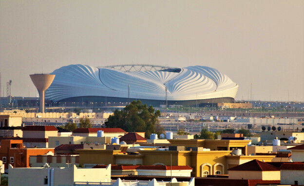 מבנים בקטאר, אצטדיון אל גנוב  (צילום: סאלי פאראג, shutterstock)