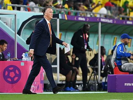 גם אם זה נראה כמו תיקו, ואן חאל חשב אחרת (getty)