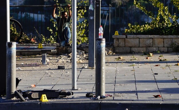 פיגוע בירושלים אוטובוס (צילום: שלו שלום, TPS)
