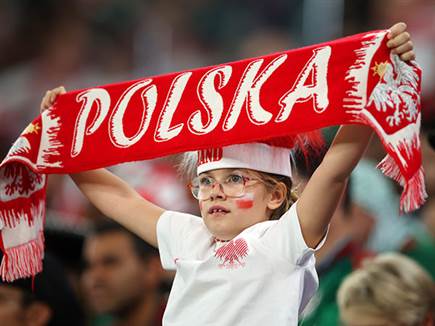 גם לפולנים הייתה נציגות ביציע (Getty)