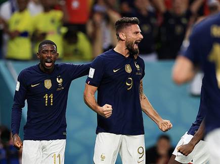 הוכיח עד כמה הוא חשוב לצרפת. ז'ירו (Getty)