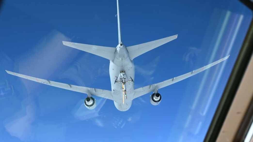 המטוס בפעולה